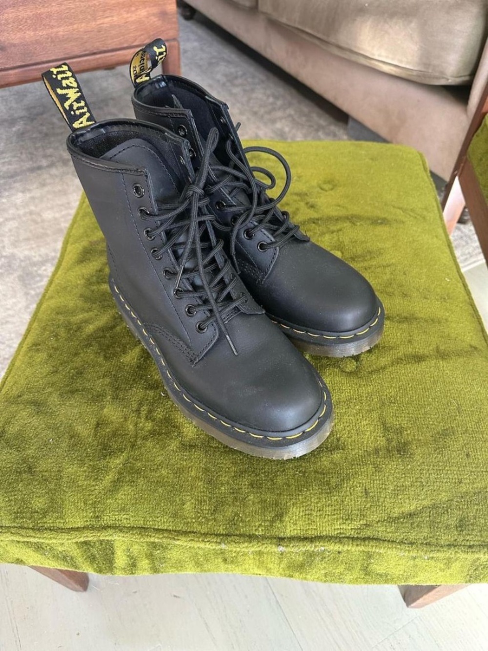 Dr Martin Leather Lace Up Boots